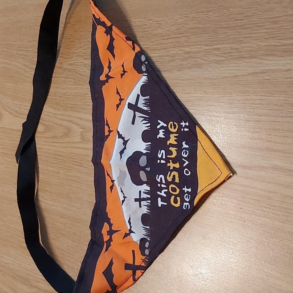 Halloween dog bandana